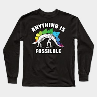 Dinosaur Pun Long Sleeve T-Shirt